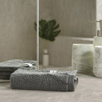 Πετσέτα Αιγαίον Νua Cotton 600gsm 30X30 Anthracite